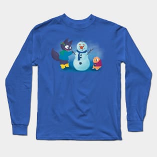 Snowman friends Long Sleeve T-Shirt